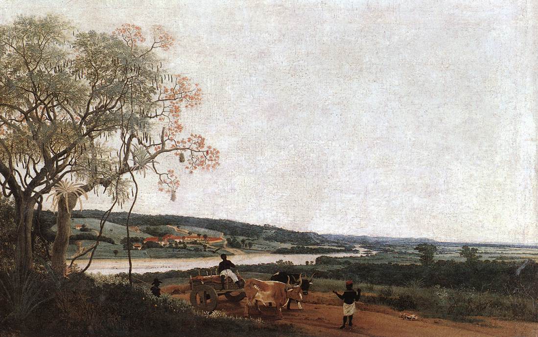 Frans Post Ox Cart